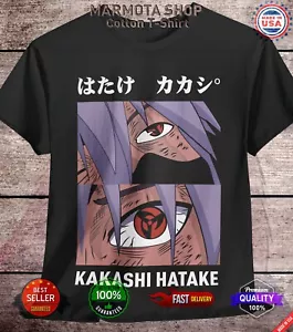 Kakashi T-Shirt Naruto Madara Sasuke Itachi Uchiha Anime Unisex Tee Shirt Manga - Picture 1 of 20