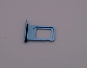 Apple iPhone XR SIM Card Holder Tray Single SIM Blue - Picture 1 of 7