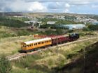 PHOTO  AUSTERITY NCB TANK LOCO NO 72 HEADS A TRAIN COMPRISING GREAT EASTERN AND