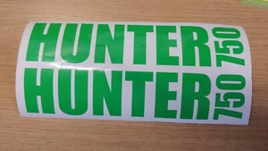 Hunter 750 Vinyl Aufkleber - Bild 1 von 4