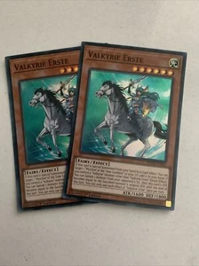 Yu-Gi-Oh Walküre Erste, neuwertig, super selten, SHVA-EN003 X2 - Bild 1 von 1
