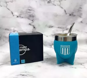 RACING CLUB SOUTH AMERICA CHAMPION MATE 2024 - MATE PAMPA + Straw Bombilla + Box - Bild 1 von 4