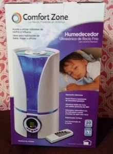 FRESH AIR! NEW Comfort Zone Ultrasonic Cool Mist Humidifier 12hrs timer 3.7L 🌬 - Picture 1 of 8
