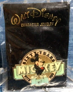 Walt Disney Sixty Years With You Mickey Mouse Emaille Pin ~ 890A - Bild 1 von 2