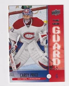 2008-09 Upper Deck THE NEW GUARD #NE4 CAREY PRICE Montreal Canadiens - Picture 1 of 2