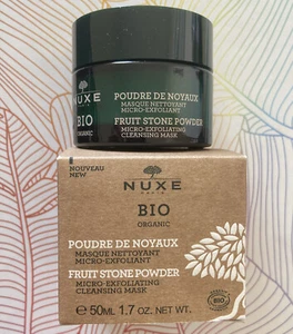 Nuxe Bio Organic Fruit Stone Powder Micro-Exfoliating Cleansing Mask 50ml NEW - Picture 1 of 1