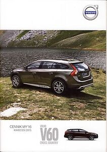 Volvo V60 Cross Country 04 / 2015 catalogue brochure