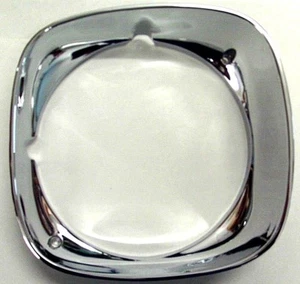 1969 FIREBIRD TRANS AM - CHROME HEADLIGHT BEZEL - RIGHT INNER HEADLAMP DOOR -NEW - Picture 1 of 1