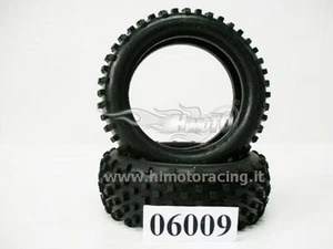 06009 Par Neumáticos Anterori Buggy Tire 2 Pez. Repuesto X Modelos 1:10 HIMOTO - Imagen 1 de 1