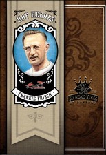 2005 Donruss Diamond Kings #HH-75 Frankie Frisch HOF Heroes St. Louis Cardinals