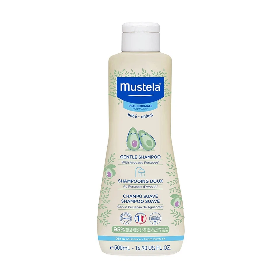 Mustela Baby Champú Suave con Aguacate Natural-Niños de Todas las Edades y Tipo de Cabello Foto 1 de 4