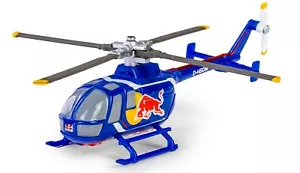 NUEVO RAY HELICOPTER MBB Bo 105 THE FLYING BULLS 1:90 MODELO DE METAL FUNDIDO A PRESIÓN NUEVO - Imagen 1 de 6