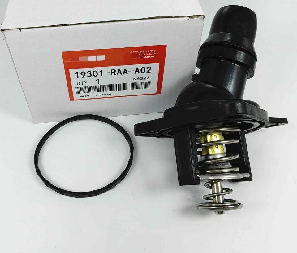 OEM Coolant Thermostat W/ Gasket 19301-RAA-A02 Fit for Honda Accord Element 2.4L - Image 1 of 1
