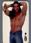 Queen Of Spades Vintage 1991 Chippendales Playing Card Male Strippers