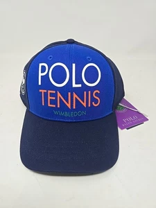 Gorra de tenis Polo Ralph Lauren Wimbledon sombrero Wimbledon y abierta en Estados Unidos nueva con etiquetas rara - Imagen 1 de 14