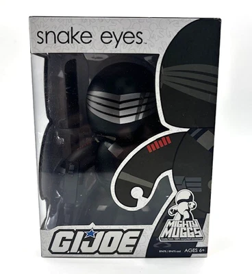 GI Joe Snake Eyes Mighty Muggs Hasbro (Sealed) Mint Condition - Image 1 of 4