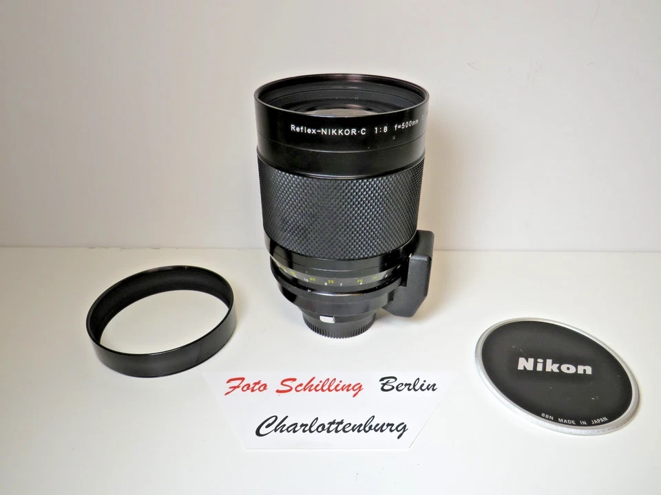 Nikon Reflex Nikkor C 1:8 f=500mm Tele Spiegel-Objektiv in normalem Zustand - Bild 1 von 4