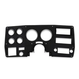 INST778 Brothers Trucks Instrument Bezel - With A/C - Black/Silver - Picture 1 of 4