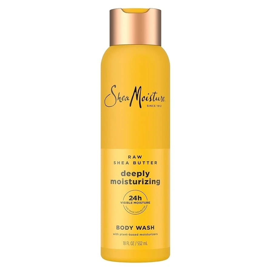 Jabón corporal de manteca de karité cruda SheaMoisture profundamente hidratante 18 oz Foto 1 de 1