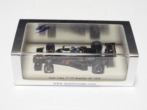 Spark 1:43 Lotus 77 #5 GP del Brasile 1976 Ronnie Peterson S1846 "JPS" - Foto 1 di 5