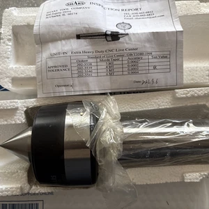 Centro vivo extra pesado Shars MPN 202-3540 MT5 Morse cónico CNC .0002" - Imagen 1 de 4