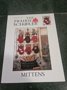 Prairie Schooler Mittens Cross Stitch Leaflet Book 118 Cardstock - Picture 1 of 2