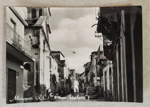 cartolina reggio calabria maropati corso umberto animata viaggiata anni 50 fg - Imagen 1 de 14
