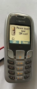 Retro 2000s 2G Keypad Phone - Siemens A65 - (Silver) - Powers on - Photo 1 sur 2