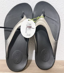 OOFOS Sandalo Donna OOlala Nero Latte - US Donna 8 EUR 39 - Foto 1 di 5