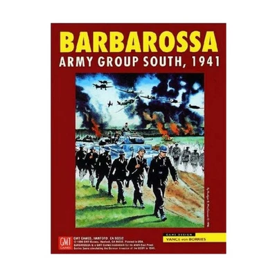 Gmt East Front Barbarossa - Groupe D'Armée Sud, 1941 Boîte VG/VG+ - Photo 1/2