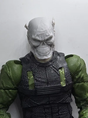 Cabeza de Capitán de EE. UU. ZOMBIE IMPRESA EN 3D 1:10 7" LEYENDAS DC MULTIVERSO Foto 1 de 2