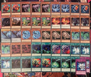 YUGIOH - WATER DRAGON DINOSAUR DECK - DUOTERION, HYDROGEDDON, DOGORAN, CLUSTER - Picture 1 of 1