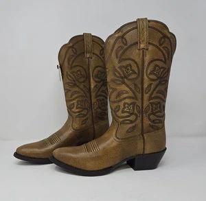 Botas vaqueras para mujer ARIAT Heritage punta R talla 6 10035999 marrón cobre - Imagen 1 de 10