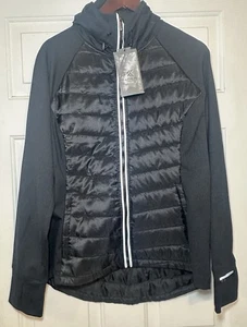 Kyodan Outdoor Girls Hooded Black Jacket Size L NWT - Picture 1 of 6