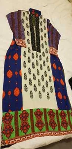Womens Asian Full Suit with Winter Shawl LSM fabric - Picture 1 of 5
