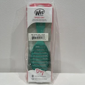 Wet Brush Speed Dry Hair Brush Exclusive Aqua - Vented Design & Soft HeatFlex... - Picture 1 of 3