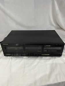 New ListingPioneer Ct-980W Stereo Cassette Deck Dual Tape Player Recorder