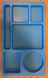 6 BLAUE CAMBRO 915CW SECHS FÄCHER STAPELTABLAGEN 9" x 15"  - Bild 1 von 4