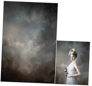 6x9ft Stoff Abstrakt Hintergrund für Fotografie Vintage Portrait Altmeister - Bild 1 von 7