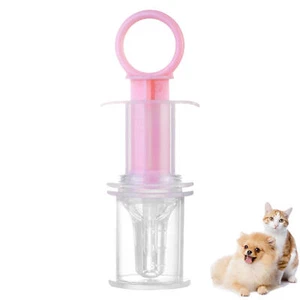 Feeding Syringe Silicone Tip Feeder Pet Liquid Feeding Tool for Puppies Kittens - Picture 1 of 8