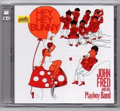 John Fred & His Playboy Band - Hey! Hey! Bunny, 52 Titel 1958-1969 /D'CD Neuware - Bild 1 von 2