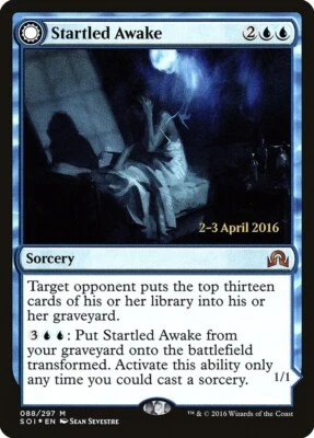 Startled Awake Persistent Nightmare (Foil) PROMO Shadows over Innistrad - NM - Image 1 of 2