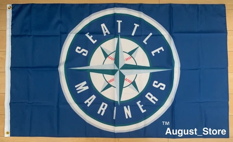 Seattle Mariners 3x5 ft Flag Banner MLB Cover