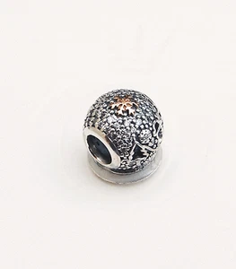 Genuine Pandora 2015 Black Friday Charm "Snow Globe"- 791759CZ - retired - Picture 1 of 2