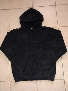 Dior Oblique Jacquard Navy Blue ‘ Towel ‘ Hoodie - Picture 1 of 17