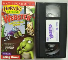 VHS Hermie  Friends - Webster the Scaredy Spider Being Brave (VHS, 2005, Lucado)