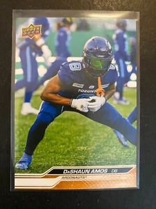 DaShaun Amos - 2024 Upper Deck CFL Card #70 - Picture 1 of 2