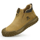 Men's Safety Work Shoes Steel Toe Boots Lightweight Non-Slip Sneakers Walking