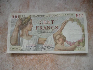 FRANCE BILLET DE 100 FRANCS SULLY 16 05 1940 (C750) - Foto 1 di 2