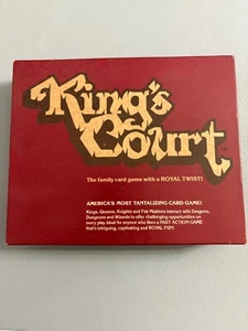 King's Court Card Game Vintage 1983 Great Condition incomplete missing 2 Kings - Picture 1 of 4
